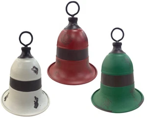 Campana de Navidad Decoración con Cuerda Percha Metal Adornos - Imagen 1 de 7