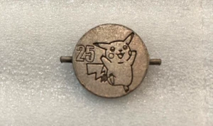 Vintage 1998 Official Nintendo Pokemon Pikachu 25 Spinner Necklace SPINNER ONLY! - Picture 1 of 2