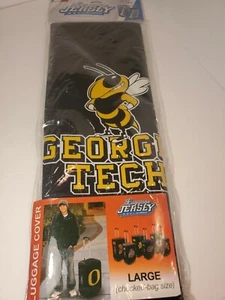 Denco Sports Georgia Tech Buzz Luggage Cover Jersey Brand New Discontinued - Picture 1 of 5