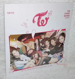 Twice Mini Album Vol. 1 The Story Begins Taiwan Ltd CD+DVD - Imagen 1 de 4