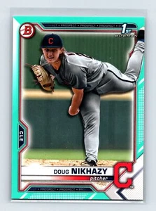 Doug Nikhazy 2021 Bowman Draft #BD-143 Aqua #/199 - Picture 1 of 2
