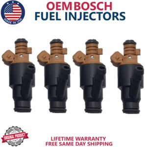 NEW OEM BOSCH x4 Fuel Injectors For 1996, 1997, 1998 BMW Z3 1.9L I4 #0280155501 - Picture 1 of 3