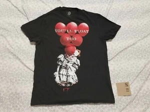 IT Pennywise You'll Float Too T Shirt M Medium - Picture 1 of 6