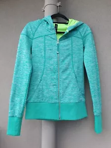 Lorna Jane Premium Green Jacket Jumper. Hoodie. Size XS. Lorna Jane Black. - Picture 1 of 17
