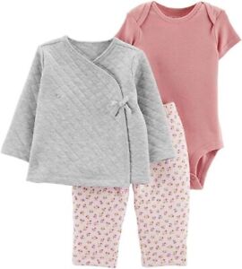 Carter's Baby Girls 3 Piece Outfit/Set  $9.99 & Up