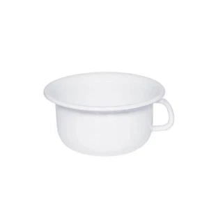 Riess Nachttopf mit Griff Ø23cm 2,5 Liter Emaille Classic Weiss - Bild 1 von 1
