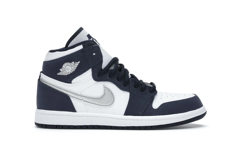 Talla 6Y - Nike Air Jordan 1 Retro Alto OG CO Japón Azul Marino Medianoche 575441-141 Foto 1 de 1