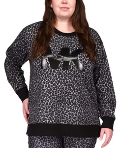 Michael Kors Sweater Sz 2X Color Animal Print Sporty And Cozy Sweater - Picture 1 of 7