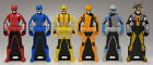 JAPAN Rare!! Ranger Key Power Rangers Gobusters Gashapon 6 kinds of ranger key
