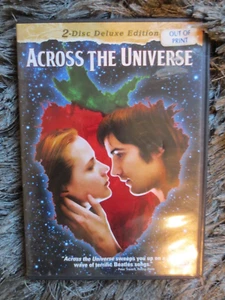 Across The Universe DVD 2007 2 Disc Widescreen Region 1 The Beatles Musical - Picture 1 of 9