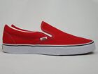 Vans Classic Slip-on 'racing Red' Canvas New (size Us13) Skate Air Era Authentic