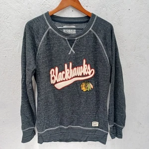 Old Time Hockey Chicago Blackhawks sweatshirt womens S - Picture 1 of 7