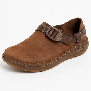 Chaco PedShed Leder Clogs Bison braun Damen 7,5 Riemen LUVSEAT Fußbett - Bild 1 von 12
