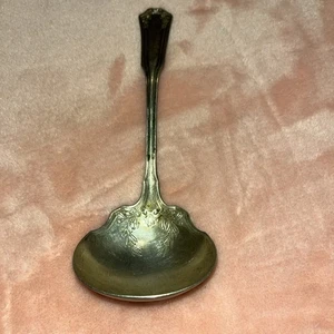 Verzierter 6" R WALLACE versilberter Suppen-Servierlöffel - Bild 1 von 6