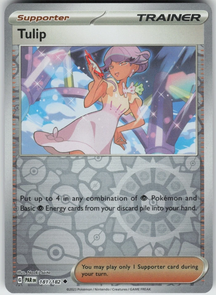PO-01 Reverse Holo Tulip 181/182 Uncommon SV04: Paradox Rift - Image 1 of 1
