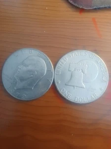 Eisenhower Dollar Coins Ike Dollars, Clad, Mixed Dates, 20-Pack - Picture 1 of 2