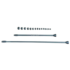 EXTENDABLE Saxophone Brass Repair Tools - 2 dent rods set w/ 17 balls 2024 NEW - Picture 1 of 11