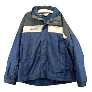 Columbia Mens Bugaboo Interchange Jacket Size XL Tall Blue Embroidered - Picture 1 of 12