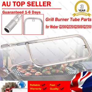 Fit For Weber Q200 Q220 Q2000 Q2200 Stainless Steel Grill Burner Tube With Screw - Picture 1 of 5