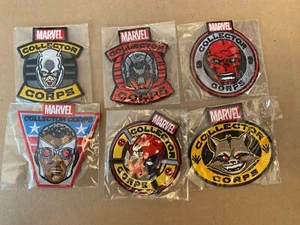 Marvel Collector Corps Patches - Set 6 Rocket Ultron Falcon Deadpool MCU Disney - Picture 1 of 7
