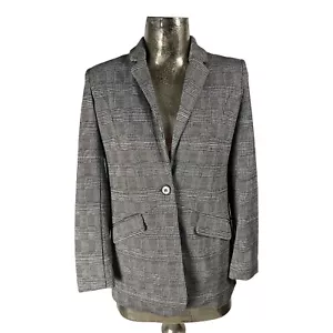 FRANSA Grey Blazer Size Medium 14 Suit Jacket NEW (EU42) Womens RRP £65 - Picture 1 of 12