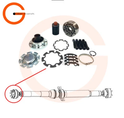 Jeep Grand Cherokee & Dodge Durango  2011-2018 Rear Driveshaft 8 Bolt CV Jnt & S - Image 1 of 2