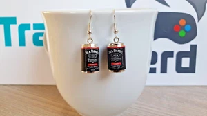 Ohrringe f. Whiskey* Fans. Mini Dose Charm. Geschenk 18. Geburtstag Trendy Cool - Bild 1 von 1