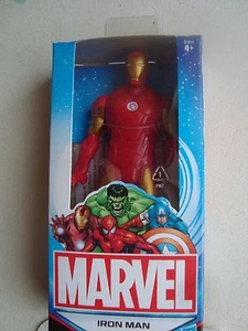 SUPER HEROES FIGURINE MARVEL 15 CM IRON MAN HASBRO B 1814 NEUVE EN BOITE - Foto 1 di 2
