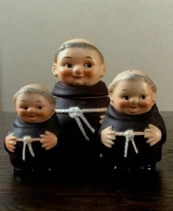 Friar Tuck 1 Zuckerdose + Löffel und S&P Shaker Set!! W Deutschland Goebel Lot - Bild 1 von 9