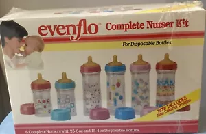 1994 Vintage Sealed Evenflo Complete Nurser Kit Disposable Uses Drop-In Style🍼 - Picture 1 of 7