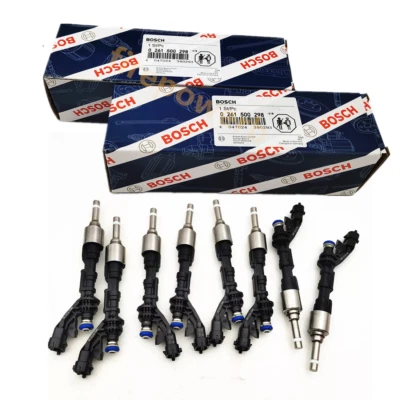 8 pack Fuel Injectors For Jaguar XF Land Rover LR4 Range Rover 5.0L V8 LR079542 - Image 1 of 4