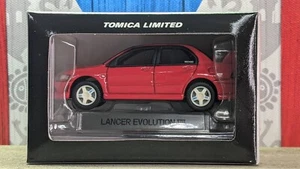 TOMICA LIMITED LANCER EVOLUTION VII LOOSE 1/60 MITSUBISHI EVOLUTION SERIES SET - Picture 1 of 11