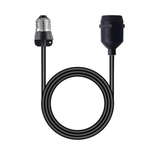 Lampenfassung E27 Auf E27 Light Socket Extender Cord Erweiterung Adapter Kabel - Bild 1 von 13