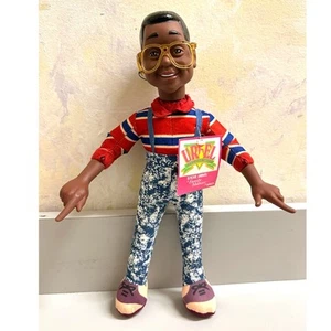 Steve Urkel Family Matters Vintage Nanco 1991 Plush Doll w/Glasses 12" - Picture 1 of 5