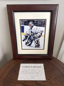 Curtis Joseph Signed 8x10 Photo Framed w/ COA – Toronto Maple Leafs - Picture 1 of 4