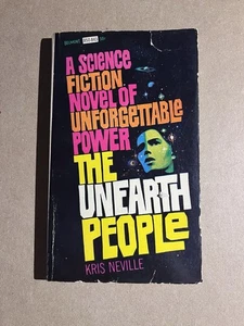 THE UNEARTH PEOPLE by Kris Neville vintage 1968 Belmont paperback SCIFI - Picture 1 of 3