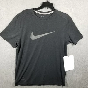 Nike Running Division Dri-FIT Shirt Mens Medium Reflective Athletic Sample - Picture 1 of 10