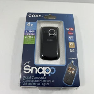 Coby Snapp Digital Camcorder 4x Digital Zoom 1.8" LCD model CAM3002 - Brand New - Picture 1 of 3