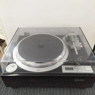 Denon DP-59L Turntable Auto Lift Direct Drive Record Player Working from japan - Image 1 of 4