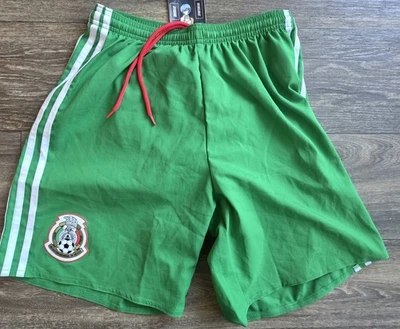 Adidas México Selección 2017 Fútbol Hogar Fútbol Adizero Pantalones Cortos Hombres Pequeños  Foto 1 de 4