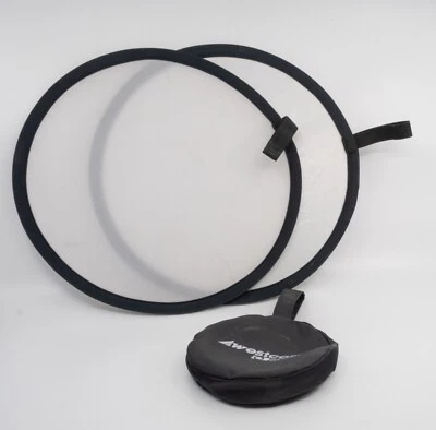 Westcott Basics Reflector & Diffuser Kit 12" Collapsible White/Silver - Image 1 of 2