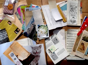 Ephemera Pack Junk Journal Crafts Collage Lot of 50 Pc (L-2) - Picture 1 of 5