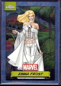 2024 Topps Chrome Marvel #7 Emma Frost - Picture 1 of 3