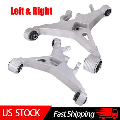 2) L+R Rear Lower Suspension Control Arm for Jaguar S-Type XFR-S XJR XJR575 XKR Foto 1 de 4