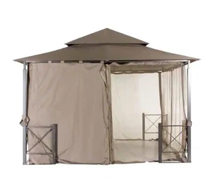 Hampton Bay 12' x 12' Outdoor Replacement Canopy for Harbor Gazebo 1000 117 123 - Bild 1 von 3