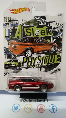Hot Wheels Serie 50th Anniversary '95 Camaro Cab exclusivo Walmart (NP20) - Imagen 1 de 2
