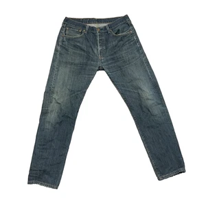 Jeans Levis 501 Azul Hombre 34x30 2000s y2k Botón Cierre Mosca - Imagen 1 de 10