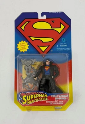 Figura Kenner Superman Hombre de Acero Street Guardian Superman DC Comics Foto 1 de 4