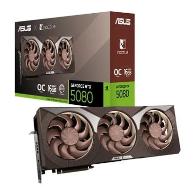 ASUS RTX5080-O16G-NOCTUA NVIDIA GeForce RTX 5080 16 GB GDDR7