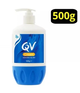 QV Moisturising Cream 500g Pump Replenishes Dry Sensitive Skin Moisturiser Ego - Bild 1 von 1